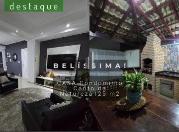 Casa · 125m² · 3 Quartos · 2 Vagas · CASA RESIDENCIAL CANTO DA NATUREZA JD SHANGAI JUNDIAI VENDA