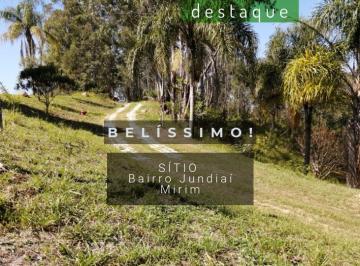 Rural · 24200m² · 3 Quartos · 11 Vagas · SÍTIO NO BAIRRO JUNDIAÍ MIRIM JUNDIAÍ- SP. VENDA