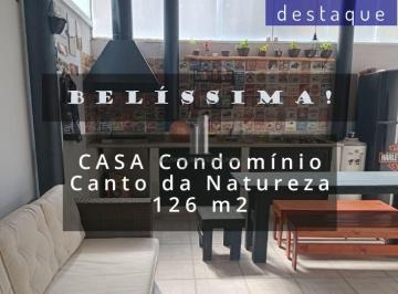 Casa · 110m² · 3 Quartos · 2 Vagas · CASA PARA VENDA NO CONDOMÍNIIO RESIDENCIAL CANTO DA NATUREZA JD SHANGAI JUNDIAI