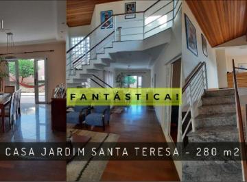 Casa · 280m² · 3 Quartos · 2 Vagas · Casa em Condomínio para Venda em Jardim Santa Teresa Jundiaí-SP