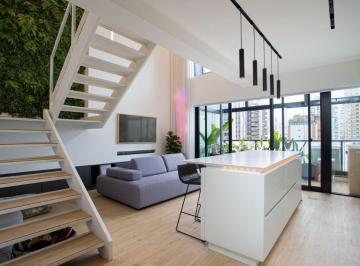 4bd6c019a1eb053fbdddfb295ac3be9163b7cc80 · Apartamento Duplex com 1 dormitório à venda, 67 m² por R$ 1.300.000,00 - Campo Belo - São Paulo/SP