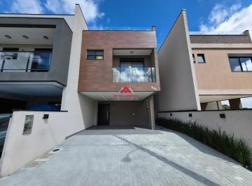 Casa · 155m² · 3 Quartos · 3 Vagas · Sobrado 03 Dormitórios com 1 suíte - 202m² - Costeira - São José dos Pinhais
