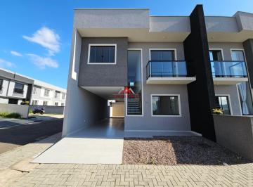 Casa · 140m² · 3 Quartos · 2 Vagas · Sobrado 03 Dormitórios com 1 suíte 140m² - Ouro Fino - São José dos Pinhais.