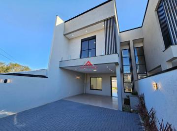 Casa · 170m² · 3 Quartos · 3 Vagas · Sobrado 03 Dormitórios e 1 suíte com 170m² - Aristocrata - São José dos Pinhais.