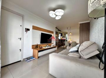 Apartamento · 69m² · 3 Quartos · 1 Vaga · Apartamento 03 dormitórios com 63m², semimobiliado - São Pedro - São José dos Pinhais.