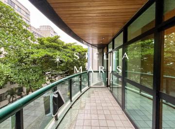 Foto 08 · Leblon, Apartamento com varandão, sol da manhã, 145 m2, 3 quartos e 2 vagas à venda em ótima localiz