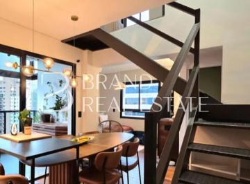 Apartamento · 70m² · 2 Quartos · 1 Vaga · Duplex Mobiliado à Venda na Vila Olímpia, 70m² 2 quartos e 1 Vaga!
