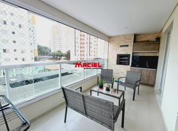 Apartamento · 103m² · 3 Quartos · 2 Vagas · apartamento com três quartos dois banheiros  no bairro floradas de sao jose dos campos