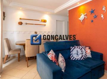 Apartamento · 50m² · 2 Quartos · 1 Vaga · Apartamento mobiliado com 02 dormitórios a venda – Nova Petropólis - São Bernardo do Campo -/SP