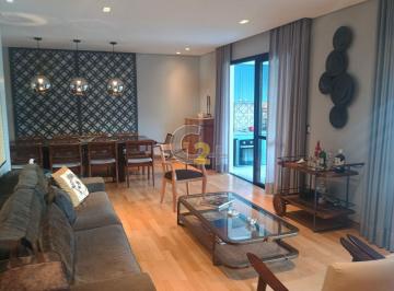Apartamento · 172m² · 3 Quartos · 3 Vagas · Apartamento para locaçao mobiliado na vila romana com 3 dorms 3 suites 3 vagas