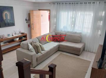 Casa · 157m² · 3 Quartos · 3 Vagas · EXCELENTE SOBRADO 3 SUITES SANTA MENA