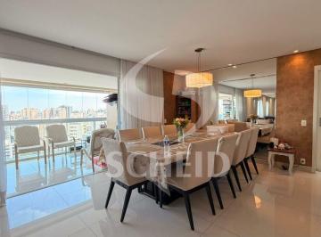 Apartamento · 206m² · 3 Quartos · 3 Vagas · Apartamento no Campo Belo - 206m², 3 Suítes, 3 Vagas, Andar Alto