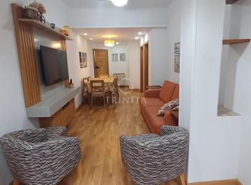 sala · Apartamento mobiliado com Vista Livre para o Mar no Leme
