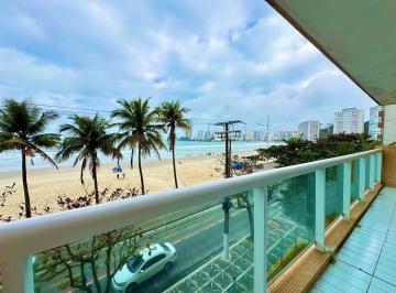 Apartamento · 250m² · 4 Quartos · 2 Vagas · Apartamento para Locação Anual beira mar n na Pitangueiras no Guarujá | QVist...