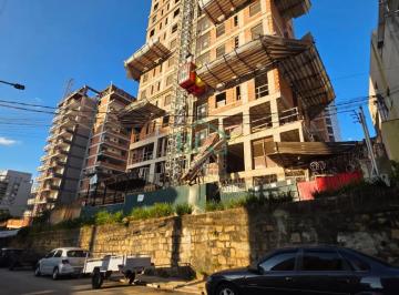 FACHADA · Excelente apartamento de 54m² em fase de acabamento á venda no Centro de Poços de Caldas MG.
