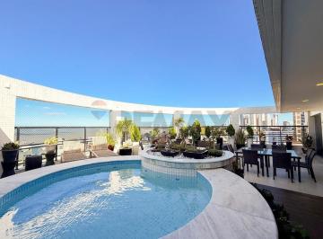 Apartamento · 460m² · 4 Quartos · 3 Vagas · Cobertura com 4 suítes 460m2 no bairro de Tambaú para locação