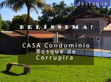 Casa · 290m² · 3 Quartos · 12 Vagas · CASA TÉRREA PARA VENDA NO CONDOMÍNIO BOSQUE DE CORRUPIRA