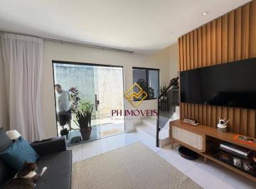 c36716d25502b9cd09667a266f44a1c036169da2 · Casa Duplex com 3 dormitórios sendo localizada no Antares - 100m²