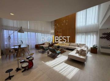 Apartamento · 403m² · 4 Quartos · 4 Vagas · Barra Peninsula Bernini 4 suites vista lagoa