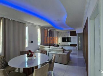 Apartamento · 200m² · 2 Quartos · 1 Vaga · Um Lugar Imoveis Aluga: Apartamento MOBILIADO com 2 suites e vaga de garagem na Av. Serzedelo Correa
