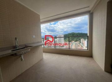 Apartamento · 89m² · 2 Quartos · 2 Vagas · Apartamento para alugar em Canto Do Forte de 89.00m² com 2 Quartos, 2 Suites e 2 Garagens