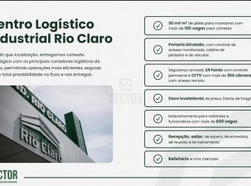 Comercial · Galpão / Depósito / Armazém em Jardim Fazendinha - Rio Claro