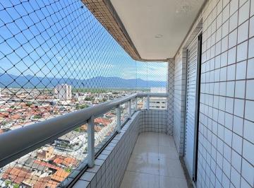 Apartamento · 84m² · 2 Quartos · 1 Vaga · Apartamento 2 Dormitórios com Sacada e Churrasqueira – 84m² na Aviação, Praia Grande/SP