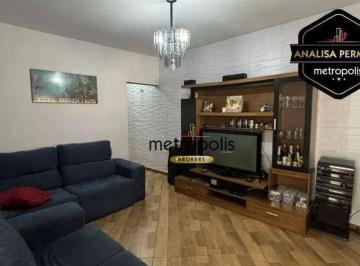 Sala · Sobrado com 3 dormitórios à venda, 125 m² por R$ 525.000,00 - Jardim Las Vegas - Santo André/SP
