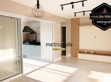 Sala · Apartamento com 2 dormitórios à venda, 83 m² por R$ 1.250.000,00 - Santo Antônio - São Caetano do Su