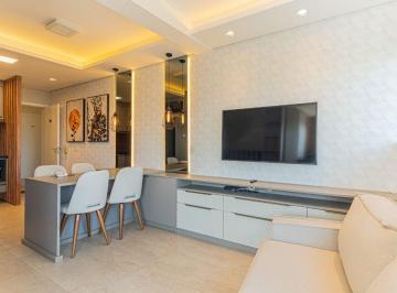 Sala · Apartamento com 1 quarto à venda, 44 m² na Cidade Monções - São Paulo/SP