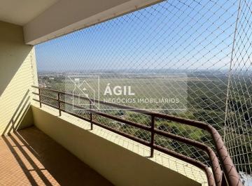 Foto 01 · Aluguel - Apartamento - 230m² - Condomínio Edifício Rio Jaguari - Centro frente para o banhado