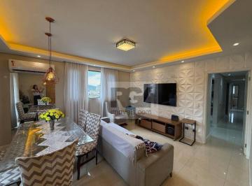 42eecc5d78652693c01b09fcb278c129ab81a94b · Apartamento com 3 dormitórios à venda, 106 m² por R$ 725.000,00 - Ponta da Praia - Santos/SP