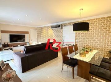13ff446fe619e5e2c154e5459e8a6200fab899cf · Apartamento com 3 dormitórios à venda, 138 m² por R$ 1.680.000,00 - Gonzaga - Santos/SP