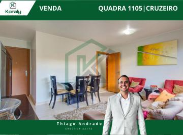 Apartamento de 3 quartos, Brasília · RARIDADE - Apartamento 3 quartos, sendo 1 suíte, 2 vagas de garagem e elevador - Cruzeiro Novo
