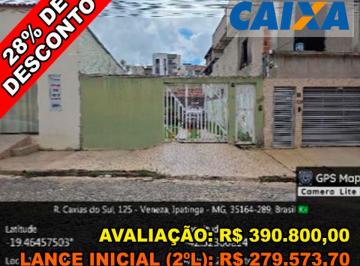 Casa de 1 quarto, Ipatinga · Casa com 225m² de área de terreno e 72,17m² de área privada - Ipatinga/MG