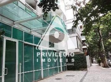 Fachada do edifício · Flat à venda, 1 quarto, 1 vaga, Lagoa - RIO DE JANEIRO/RJ