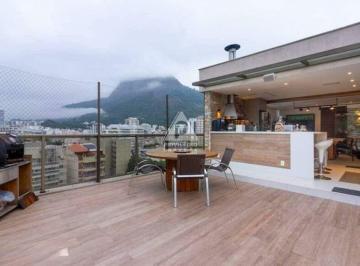 COBERTURA DUPLEX 5 QUARTOS · Cobertura duplex a venda, 4 suítes, 2 vagas, Botafogo, Rio de Janeiro/RJ