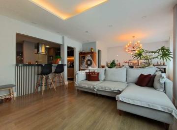 Sala de Estar · Apartamento Reformado 4 Quartos | 138m² | Tijuca | 1 Vaga