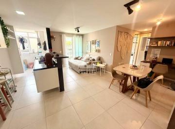 SALÃ/COZINHA/VARANDA · APTO 2 QUARTOS. SUITE. VARANDA. RUA TRANQUILA. JUNTO AO SHOPPING PRAIA BOTAFOGO, PRÉDIO NOVO