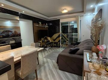 Apartamento · 70m² · 3 Quartos · 1 Vaga · Apartamento à venda no Condomínio Colinas do Sol - Taboão da Serra.