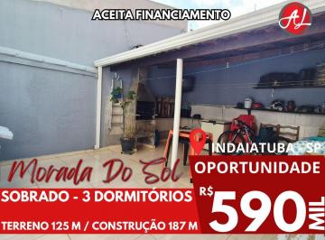 Casa de 3 quartos, Indaiatuba · Sobrado A Venda 3 Dormitórios - Jd. Morada Do Sol - Indaiatuba - SP!