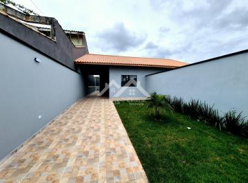 Casa · 80m² · 3 Quartos · 4 Vagas · 
                                Casa nova em Peruíbe
                            