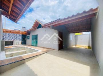 Casa · 80m² · 2 Quartos · 2 Vagas ·
Casa nova com piscina em Peruíbe