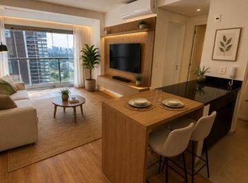 Apartamento de 1 quarto, São Paulo · Apartamento 45m² em Moema - Condomínio Moderno com Piscina no Rooftop, Lazer Completo e Coworking