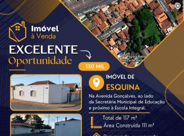 Casa de 4 quartos, Barretos · Casa à venda em Barretos-SP, de esquina, ao lado da Secretária de Educação.