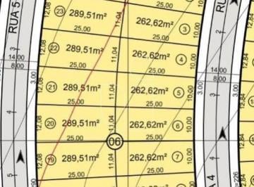 Terreno · 262m² · Terreno em Condomínio em Residencial Verana Parque Alvorada  -  Marília