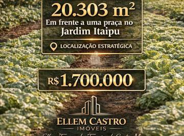 Terreno · 203002m² · Vende-se área de 20.300 m2 no Jardim Itaipu