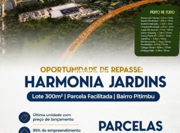 Imagem · REPASSE - OPORTUNIDADE - CONDOMÍNIO HARMONIA JARDINS Lote 300m² | Sombra Total | Pitimbu | Emaus