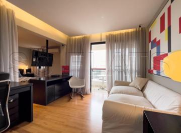 Apartamento · 39m² · 1 Quarto · 1 Vaga · Flat mobiliado com 1 dormitório em Higienópolis linda vista para o Estádio Pacaembu.