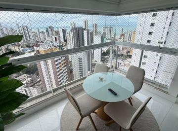 Apartamento de 4 quartos, Recife · Espetacular 150m² Vista Mar em Boa Viagem – 4 Suítes, Andar Alto, Lazer de Resort e Vagas Soltas